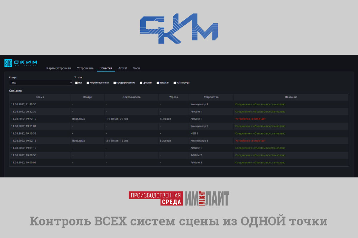 СКиМ от ТМ Имлайт